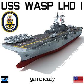 USS WASP LHD-1 & CH-46-CH-47